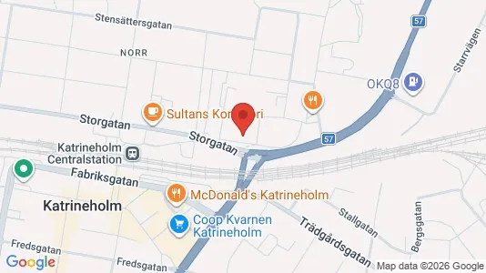 Apartments for rent i Katrineholm - kort over placeringen