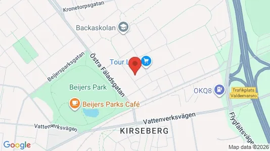 Apartments for rent i Malmö City - kort over placeringen