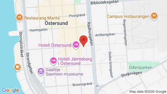 Apartments for rent in Östersund - Photo from Google Street View