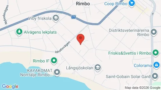 Apartments for rent i Norrtälje - kort over placeringen