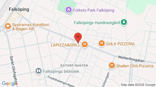 Apartments for rent i Falköping - kort over placeringen