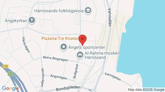 Apartments for rent i Härnösand - kort over placeringen