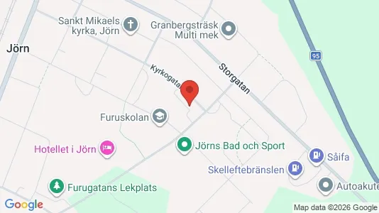 Apartments for rent i Skellefteå - kort over placeringen