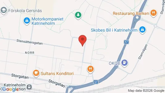 Apartments for rent i Katrineholm - kort over placeringen