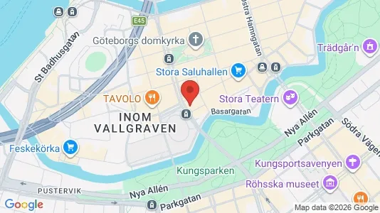 Apartments for rent i Gothenburg City Centre - kort over placeringen