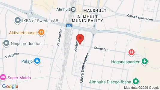 Rooms for rent in Älmhult - Photo from Google Street View
