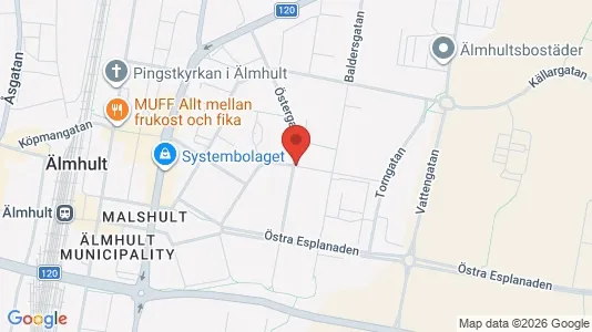 Rooms for rent in Älmhult - Photo from Google Street View