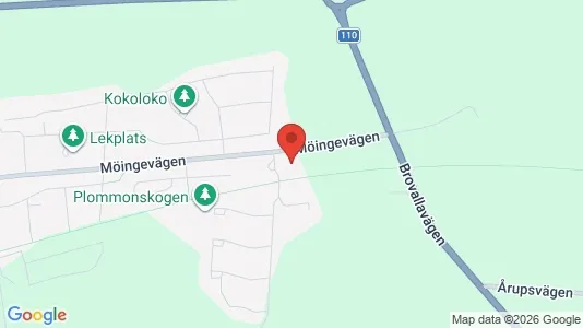 Apartments for rent i Landskrona - kort over placeringen