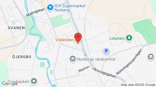 Apartments for rent i Norberg - kort over placeringen