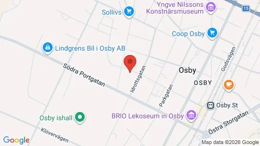Apartments for rent in Osby - Photo from Google Street View