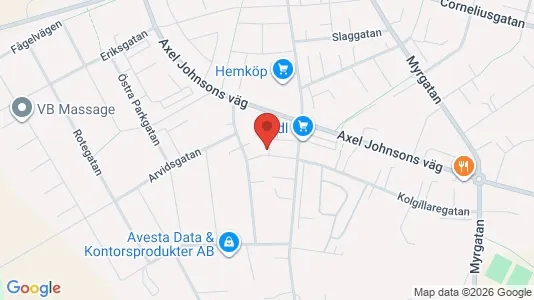 Apartments for rent in Avesta - Photo from Google Street View