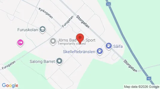 Apartments for rent i Skellefteå - kort over placeringen