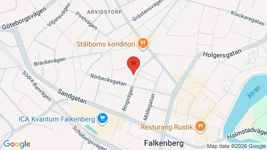 Apartments for rent in Falkenberg - Photo from Google Street View