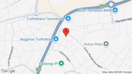 Apartments for rent i Trollhättan - kort over placeringen