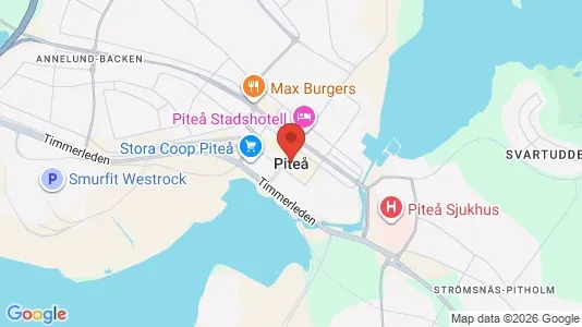 Houses for rent in Piteå - Photo from Google Street View