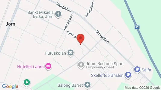 Apartments for rent i Skellefteå - kort over placeringen