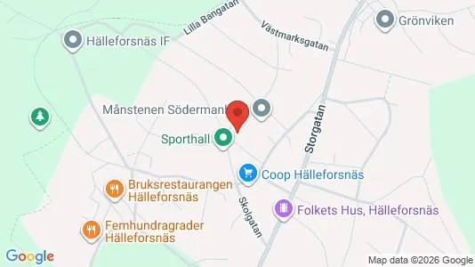 Apartments for rent i Flen - kort over placeringen