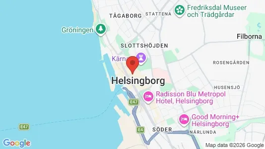 Rooms for rent in Helsingborg - Photo from Google Street View