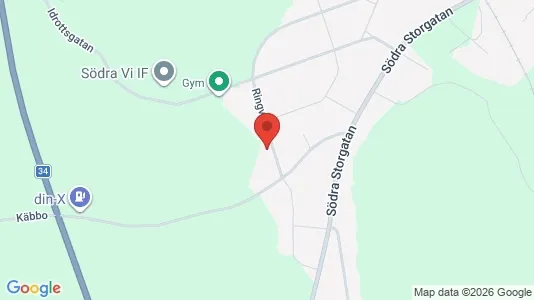 Apartments for rent i Vimmerby - kort over placeringen
