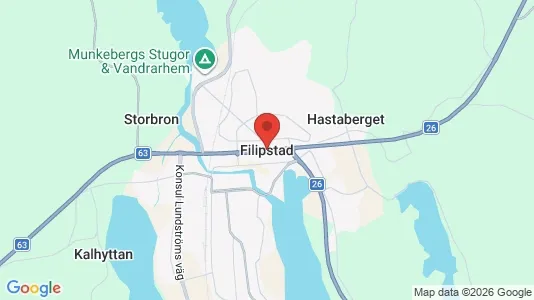 Houses for rent in Filipstad - Photo from Google Street View