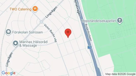 Apartments for rent i Stockholm South - kort over placeringen