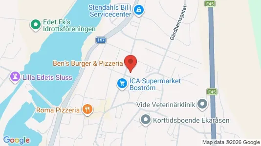 Apartments for rent i Lilla Edet - kort over placeringen
