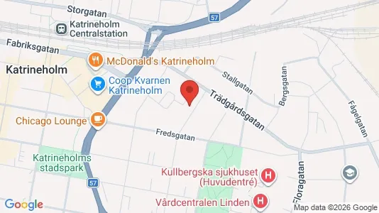 Apartments for rent i Katrineholm - kort over placeringen