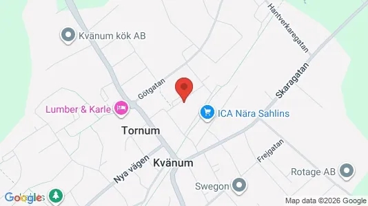 Apartments for rent i Vara - kort over placeringen