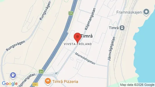 Apartments for rent in Timrå - Photo from Google Street View