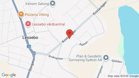 Apartments for rent i Lessebo - kort over placeringen