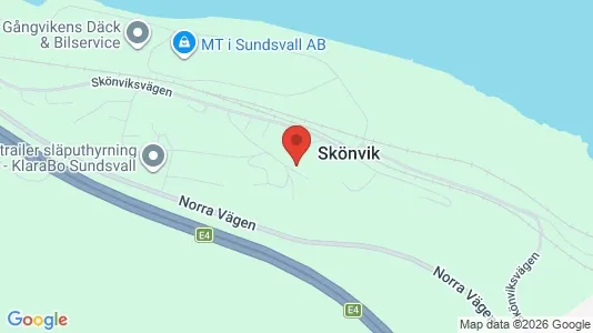 Apartments for rent in Sundsvall - Photo from Google Street View