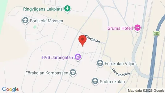 Apartments for rent i Grums - kort over placeringen