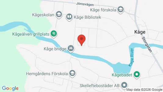Apartments for rent i Skellefteå - kort over placeringen