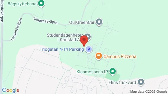 Apartments for rent i Karlstad - kort over placeringen