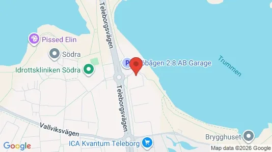 Apartments for rent i Växjö - kort over placeringen