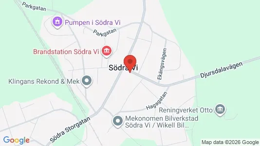 Apartments for rent i Vimmerby - kort over placeringen