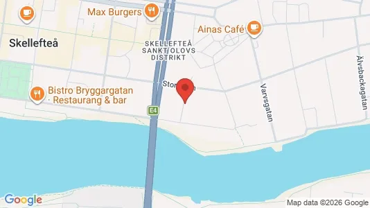 Apartments for rent i Skellefteå - kort over placeringen