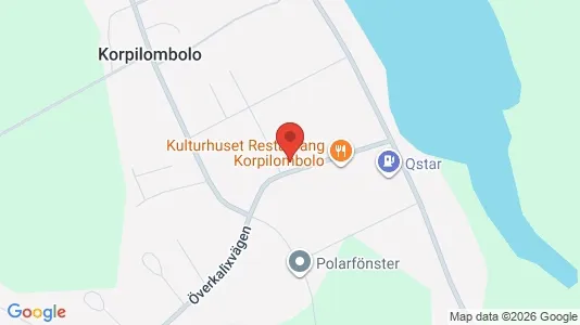 Apartments for rent i Pajala - kort over placeringen