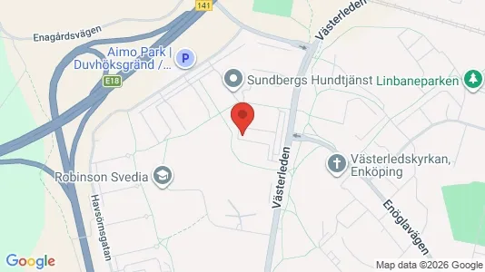 Apartments for rent i Enköping - kort over placeringen
