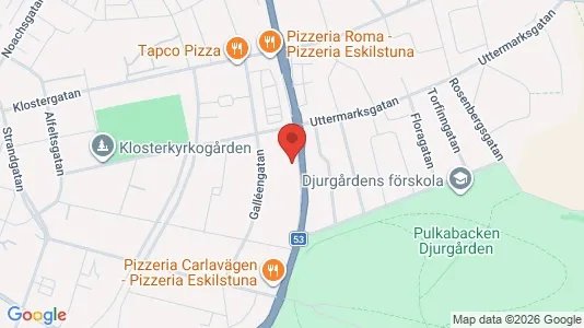 Apartments for rent i Eskilstuna - kort over placeringen