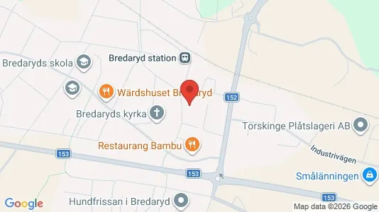 Apartments for rent i Värnamo - kort over placeringen