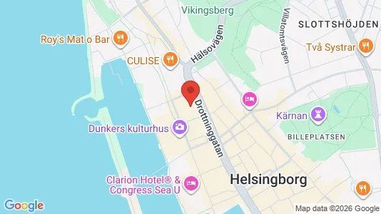 Apartments for rent i Helsingborg - kort over placeringen