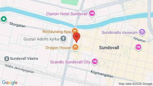 Apartments for rent in Sundsvall - Photo from Google Street View