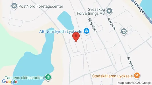 Apartments for rent in Lycksele - Photo from Google Street View