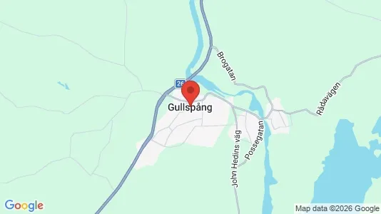 Houses for rent i Gullspång - kort over placeringen