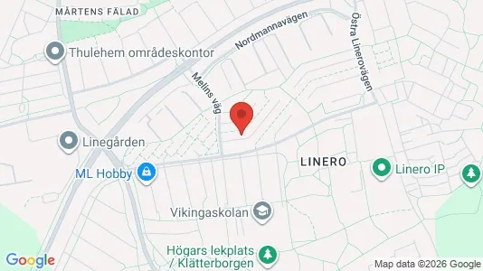 Apartments for rent i Lund - kort over placeringen