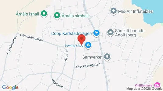 Apartments for rent in Åmål - Photo from Google Street View