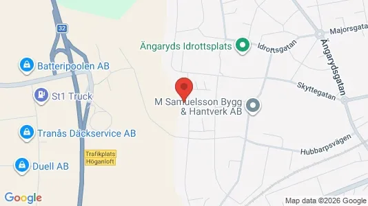 Apartments for rent i Tranås - kort over placeringen