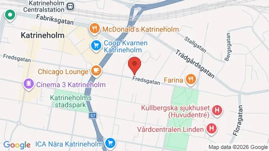 Apartments for rent i Katrineholm - kort over placeringen