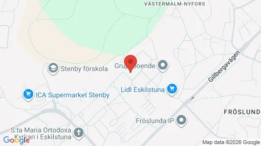 Apartments for rent i Eskilstuna - kort over placeringen